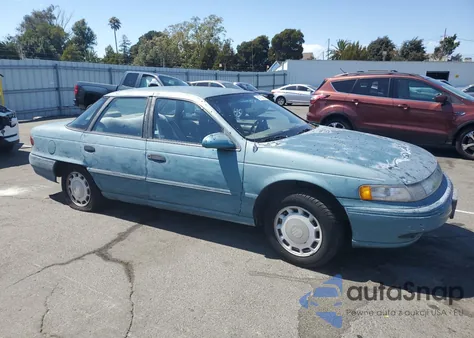 1993 Mercury Sable Gs from USA, damaged, VIN 1MELM5042PG662681